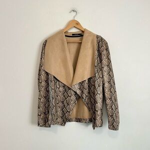 Snake Print Jacket